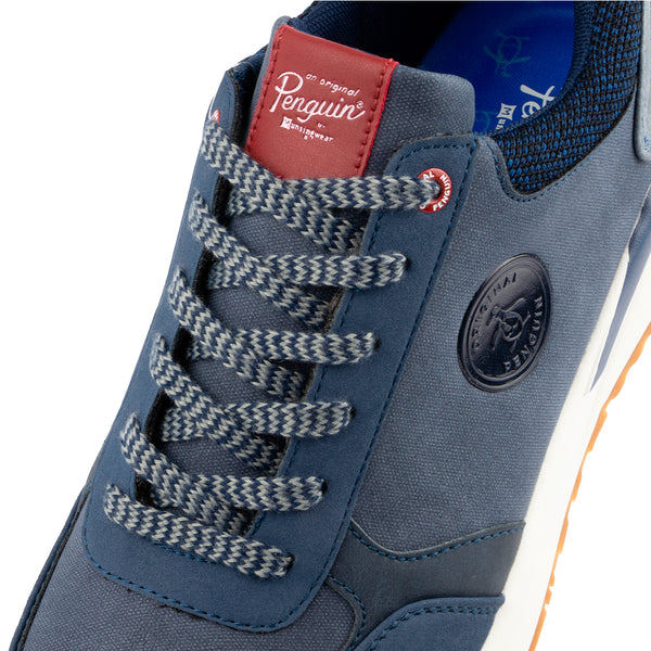 Tenis Original Penguin Style Gus Azul Marino