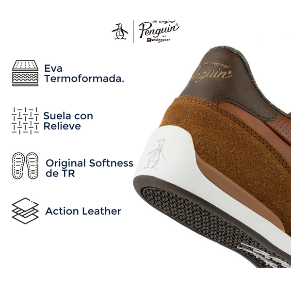 Tenis Para Hombre Original Penguin Style Bruce Café