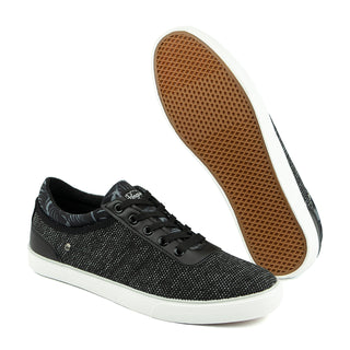 Tenis Para Hombre Original Penguin Style Vulc Gris Flowers