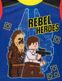 Pijama Para Niño Lego Star Wars Rebel Heroes Poly Azul