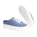 Tenis Para Mujer Vida Leve Amanda Azul Mezclilla