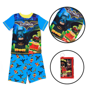 Pijama Lego Batman Y Robín Azul