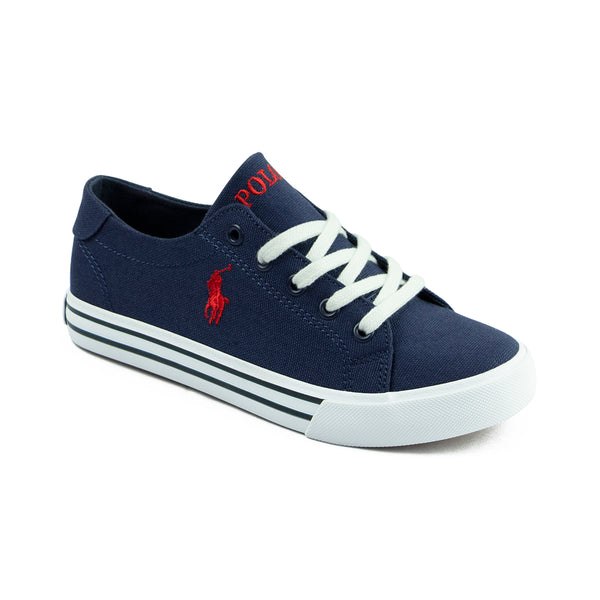 Tenis Para Niño Polo Ralph Lauren Stylo Slater Azul Marino
