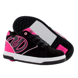 Tenis Patín Heelys Negro Con Rosa