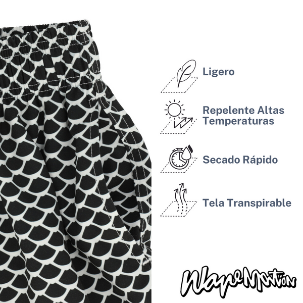 Traje De Baño WAVE Motion Negro