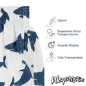 Traje De Baño WAVE Motion Tiburones Blanco