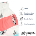 Traje De Baño WAVE Motion Tropical Blanco