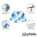 Traje De Baño WAVE Motion Palmas Blanco