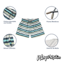 Traje De Baño WAVE Motion Rayas Multicolor