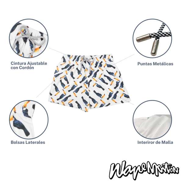 Traje De Baño Wave Motion Tucanes Blanco