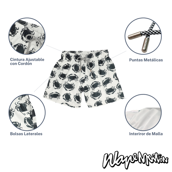 Traje De Baño WAVE Motion Perla