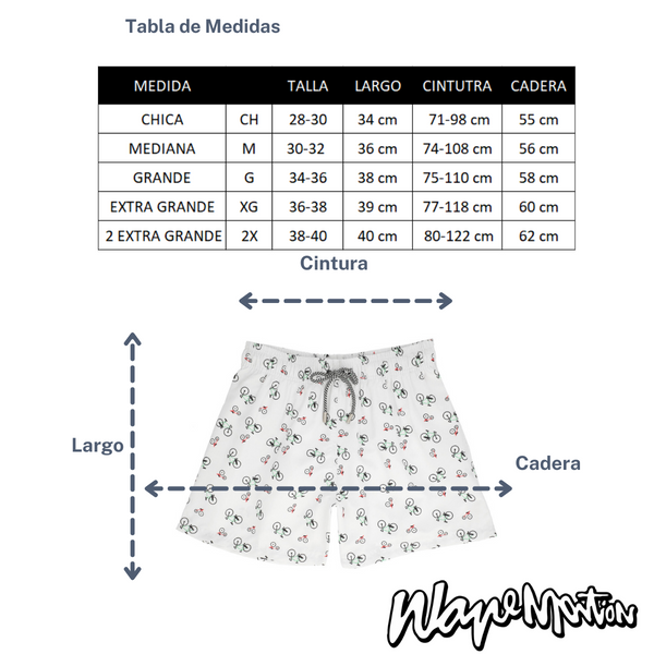 Traje De Baño WAVE Motion Bicicleta Blanco