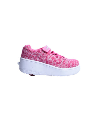 Tenis Patín Para Niña Speed Rollers Corazones Rosa