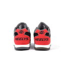 Tenis Patín Heelys Negro Con Rojo